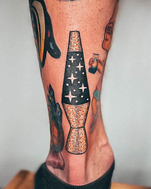 Nice Lava Lamp Tattoos For Women