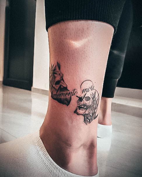 Nice Memento Mori Tattoos For Women