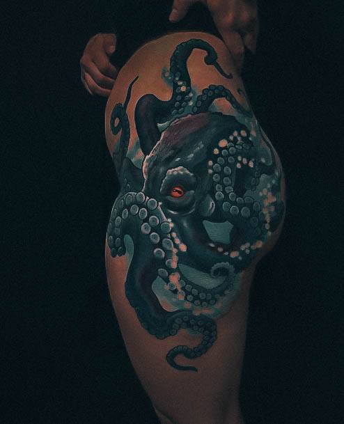 Nice Octopus Tattoos For Women