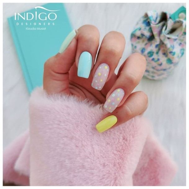 Nice Pastel Nails For Women