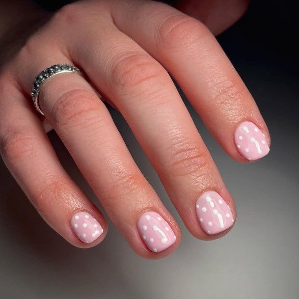 Nice Polka Dot Nails For Women