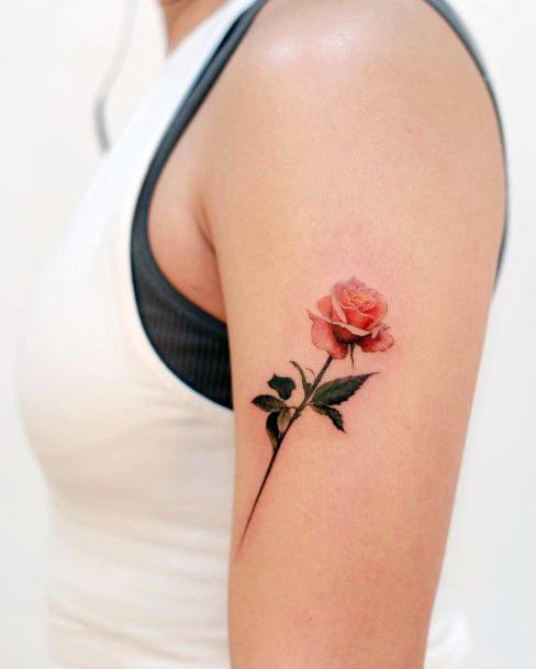 Nice Realism Tattoos For Women