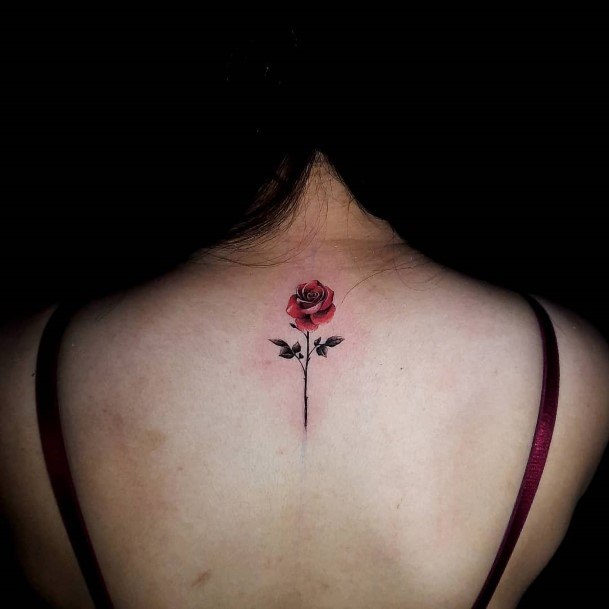 Nice Small Rose Tattoos For Women