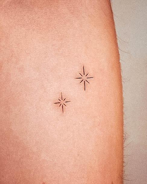 Nice Star Tattoos For Women
