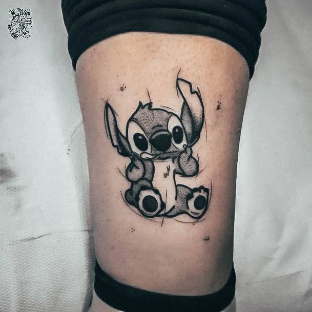 Nice Stitch Tattoos For Women