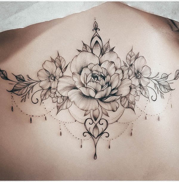 Nice Stomach Tattoos For Women