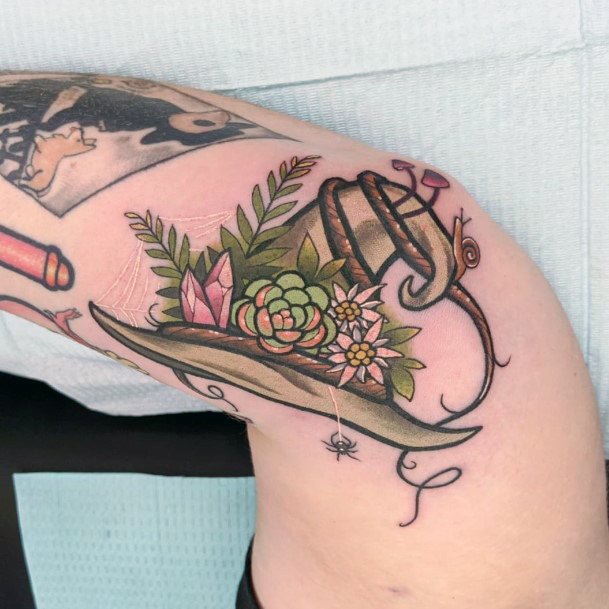 Nice Succulent Tattoos For Women