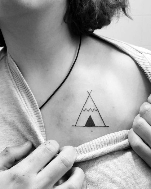 Nice Tipi Tattoos For Women