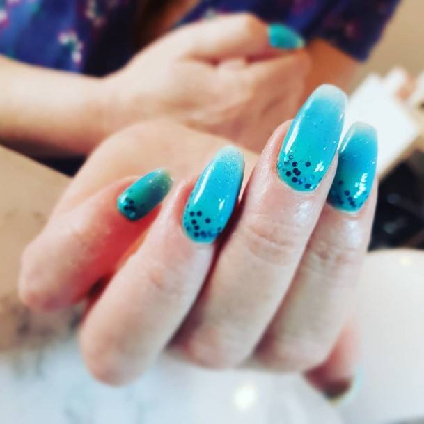 Nice Turquoise Nails For Women