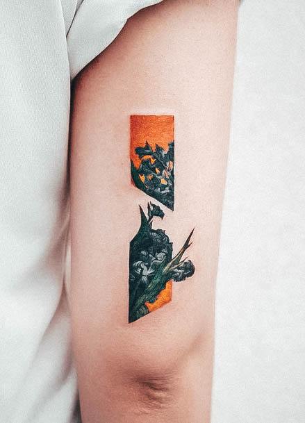 Nice Van Gogh Tattoos For Women