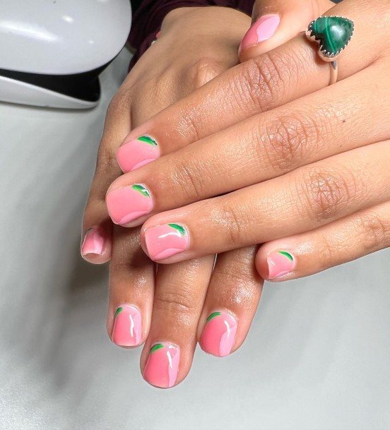 Nice Watermelon Nails For Women