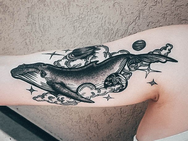 Nice Whale Tattoos For Women