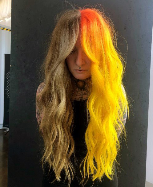 Nice Yellow Hairstyless For Women