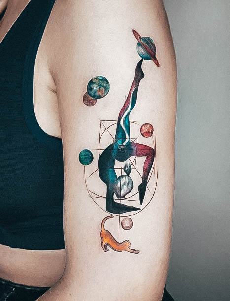 Nice Yoga Tattoos For Women