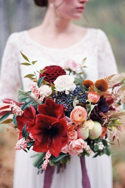 November Wedding Flowers Bouquet