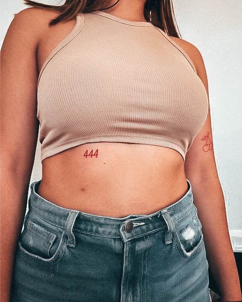 Number Womens Tattoo Ideas