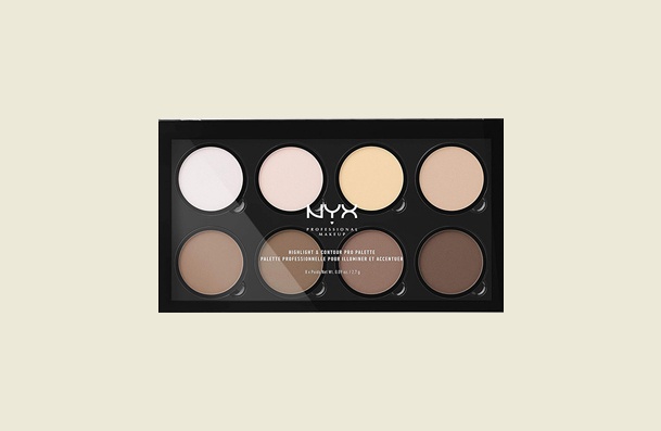 Nyx Professional Makeup Highlight And Contour Palette Kit For Women