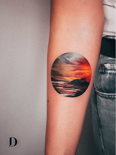 Ocean Tattoo Ideas For Girls