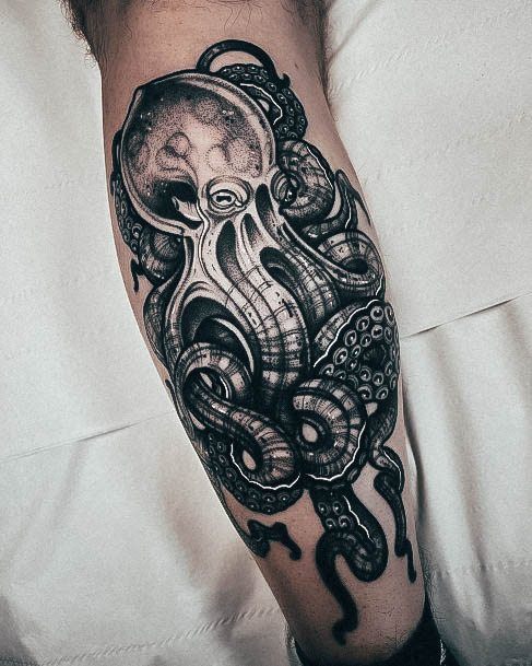 Octopus Girls Tattoo Ideas