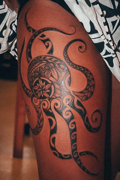 Octopus Tattoo Designs For Women