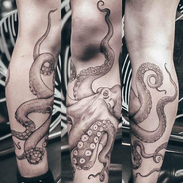 Octopus Tattoo For Ladies