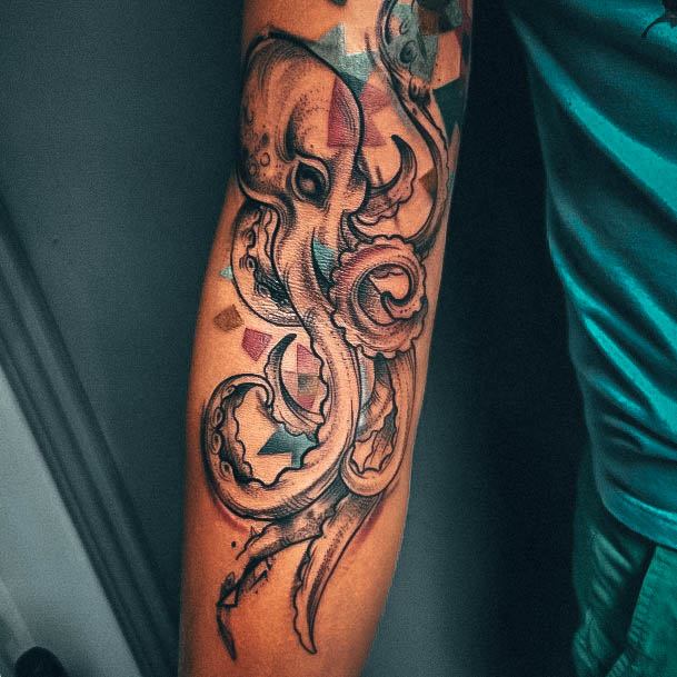 Octopus Womens Tattoo Designs