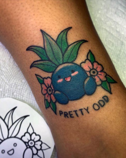 Oddish Tattoo Design Inspiration For Women