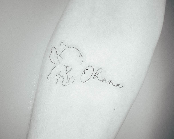 Ohana Tattoo Design Inspiration For Women