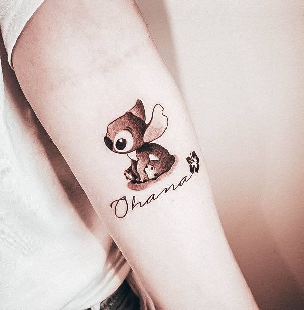 Ohana Tattoos For Girls