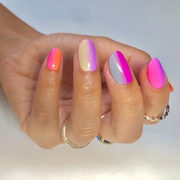 Ombre Nail Feminine Designs