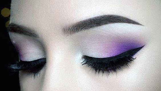 Ombre Purple Eyeshadow Women