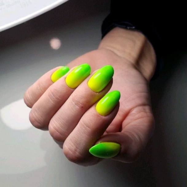 Ombre Summer Womens Nails