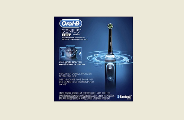 Oral B Genius Pro 8000 Electronic Power Rechargeable Bluetooth Connectivity Electric Toothbrush For Women