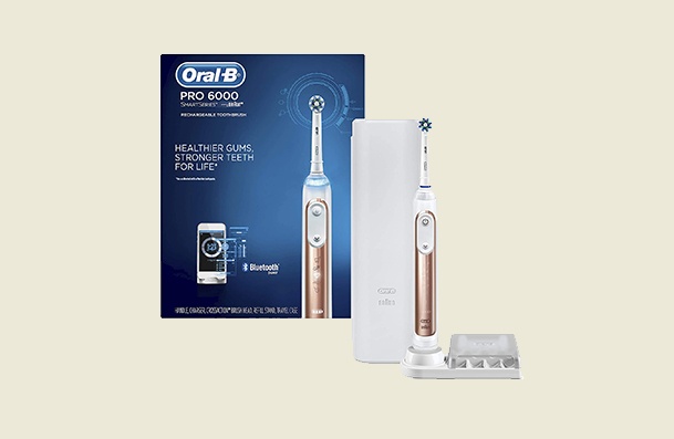 Oral B Pro 6000 Smart Series Power Rechargeable Electric Toothbrush For Women