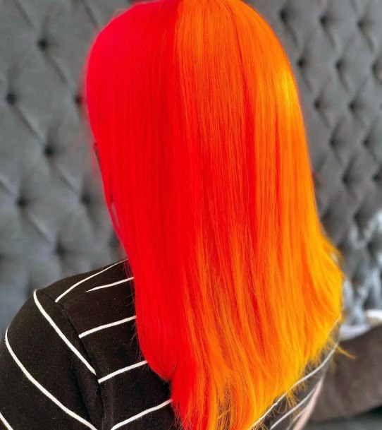 Orange Female Hairstyles Ideas