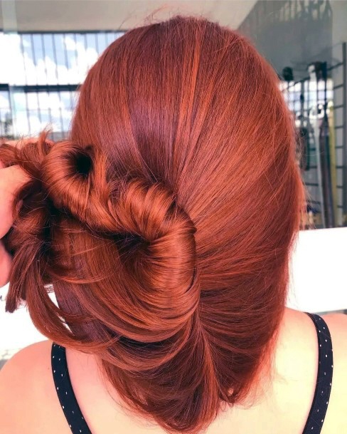 Orange Hairstyles For Ladies