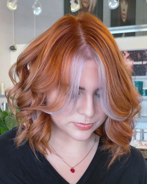 Orange Hairstyless Feminine Ideas