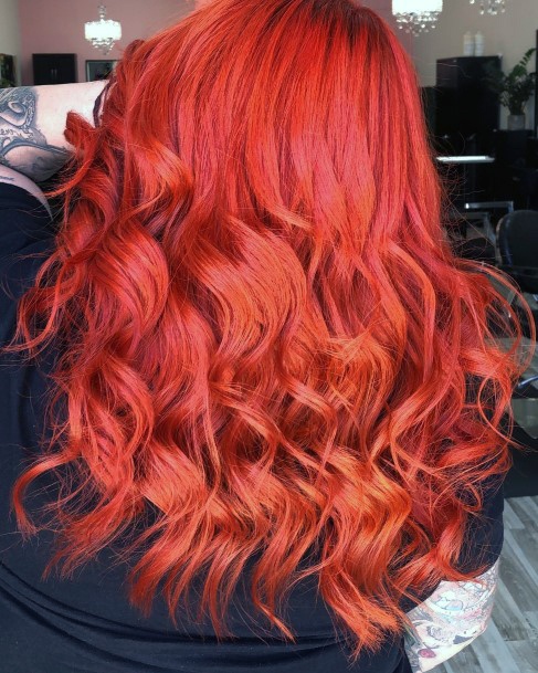 Orange Hairstyless For Girls