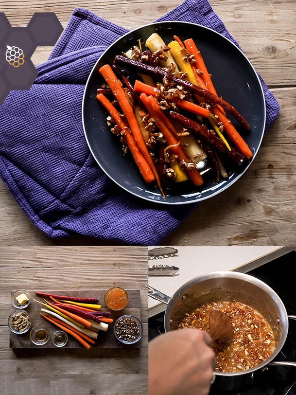 Orange Marmalade Glazed Candied Carrots Recipe