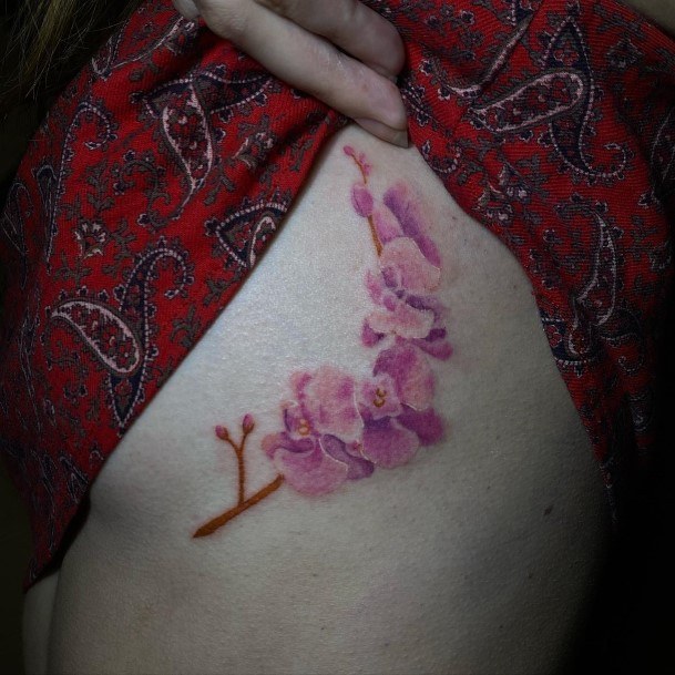 Orchid Tattoos For Girls