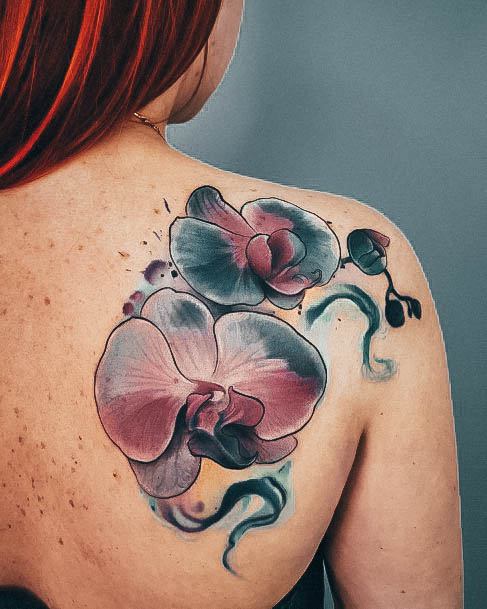 Orchid Womens Tattoos