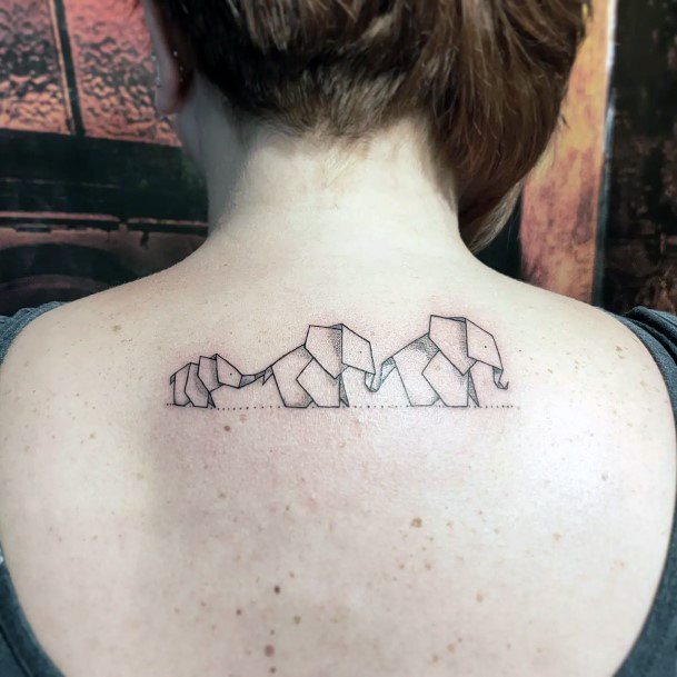 Origami Womens Tattoos