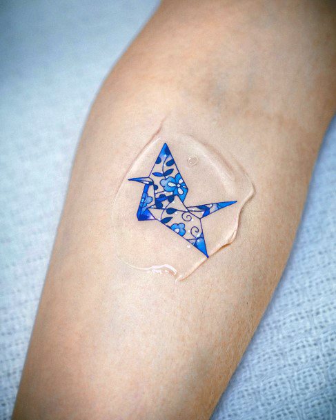 Origamiic Womens Origami Tattoo Designs