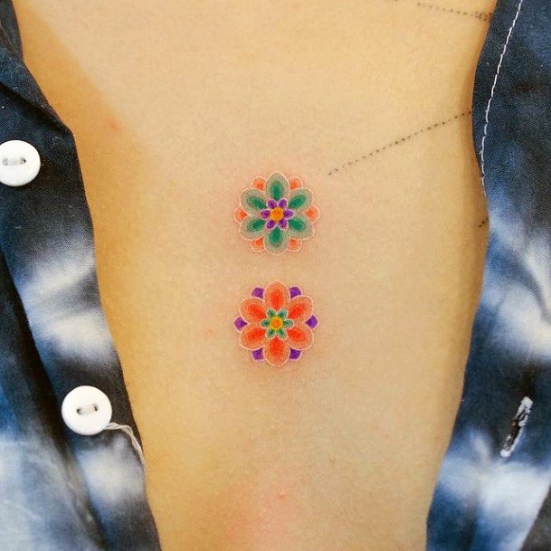 Ornamental Womens Tattoo Designs