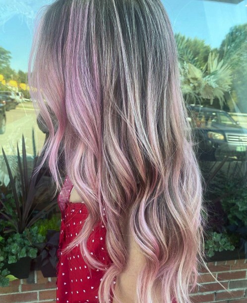 Ornate Hairstyless For Females Pink