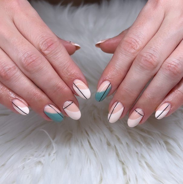 Ornate Nails For Females Cream