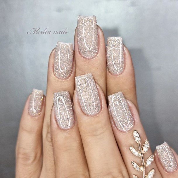 Ornate Nails For Females New Years
