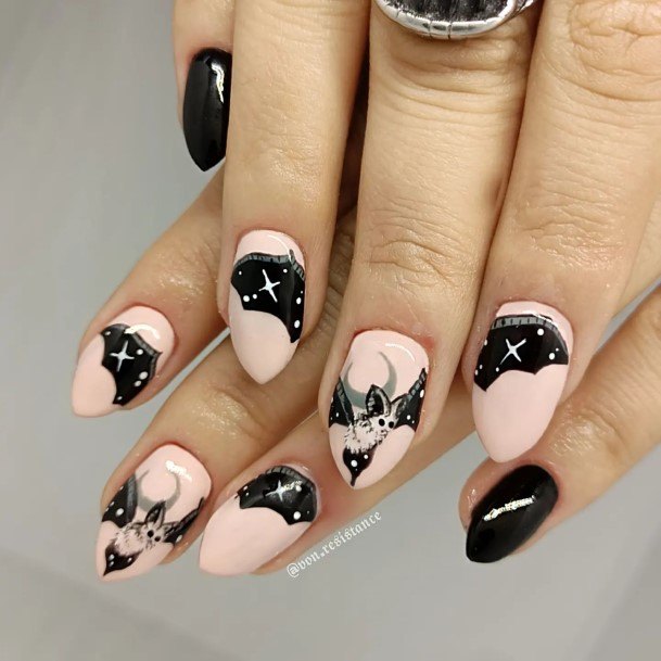 Ornate Nails For Females Spooky