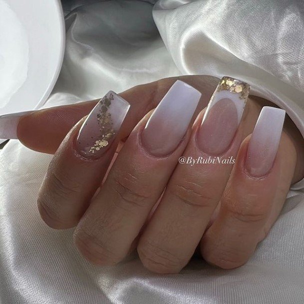 Ornate Nails For Females Translucent