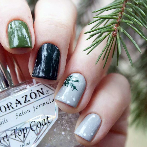 Ornate Nails For Females Winter